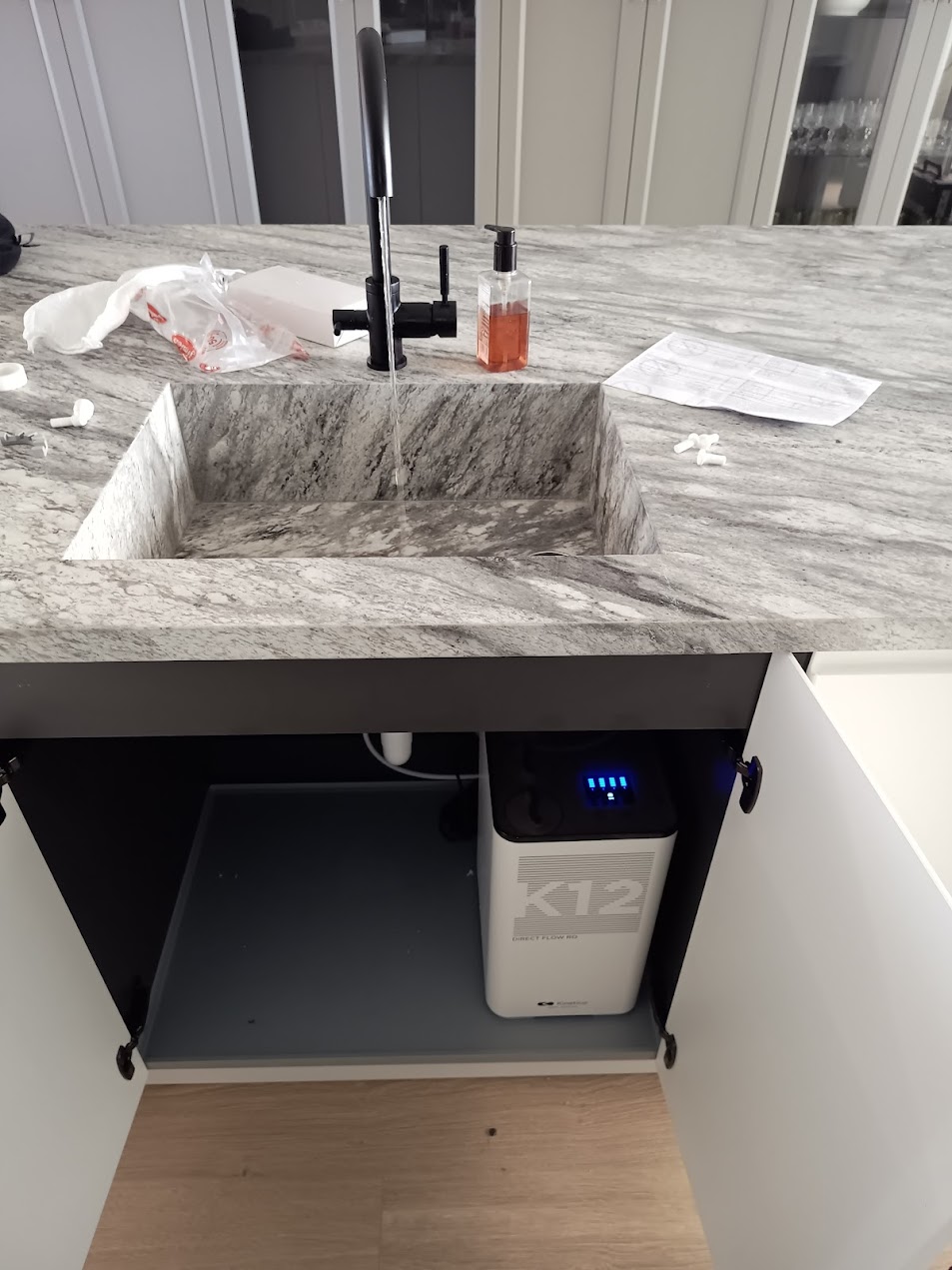 Instalación de osmosis inversa